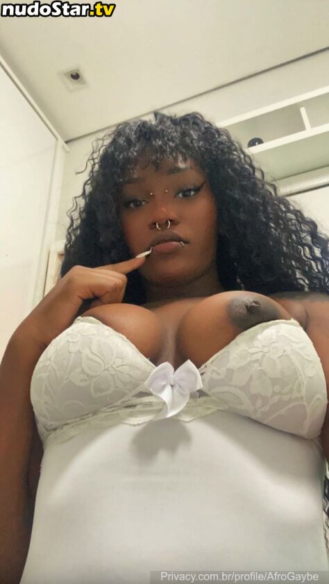 Afro Gaybe / Miss_hell666 / afro_gaybe Nude OnlyFans Leaked Photo #12