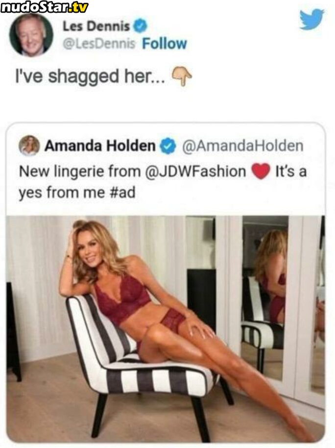 Amanda Holden / noholdenback Nude OnlyFans Leaked Photo #764