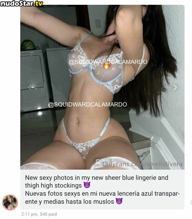 Ameli Olivera / ameliolivera Nude OnlyFans Leaked Photo #12