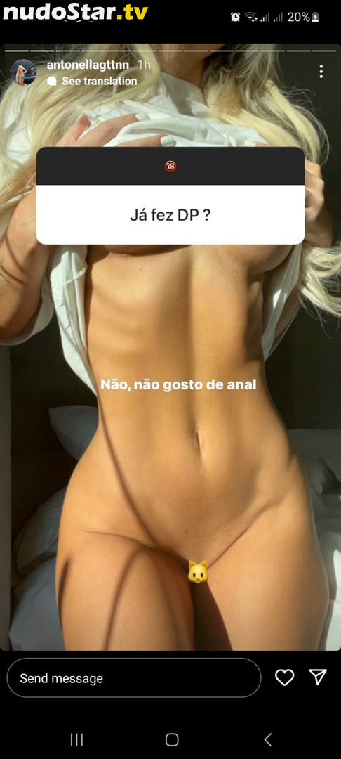 Antonella Gattini / Antonellagattinni Nude OnlyFans Leaked Photo #21