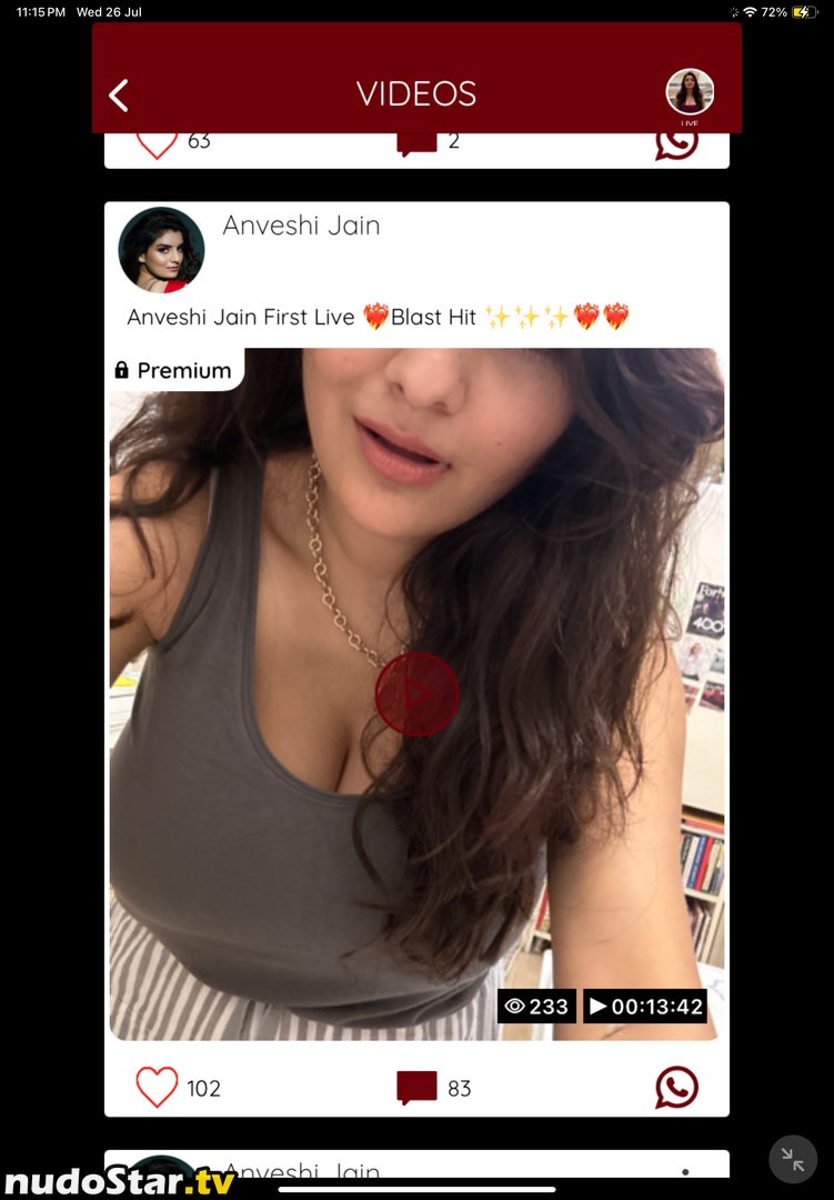 Anveshi Jain / anveshi25 / anveshijain Nude OnlyFans Photo #3 - Nudostar.TV