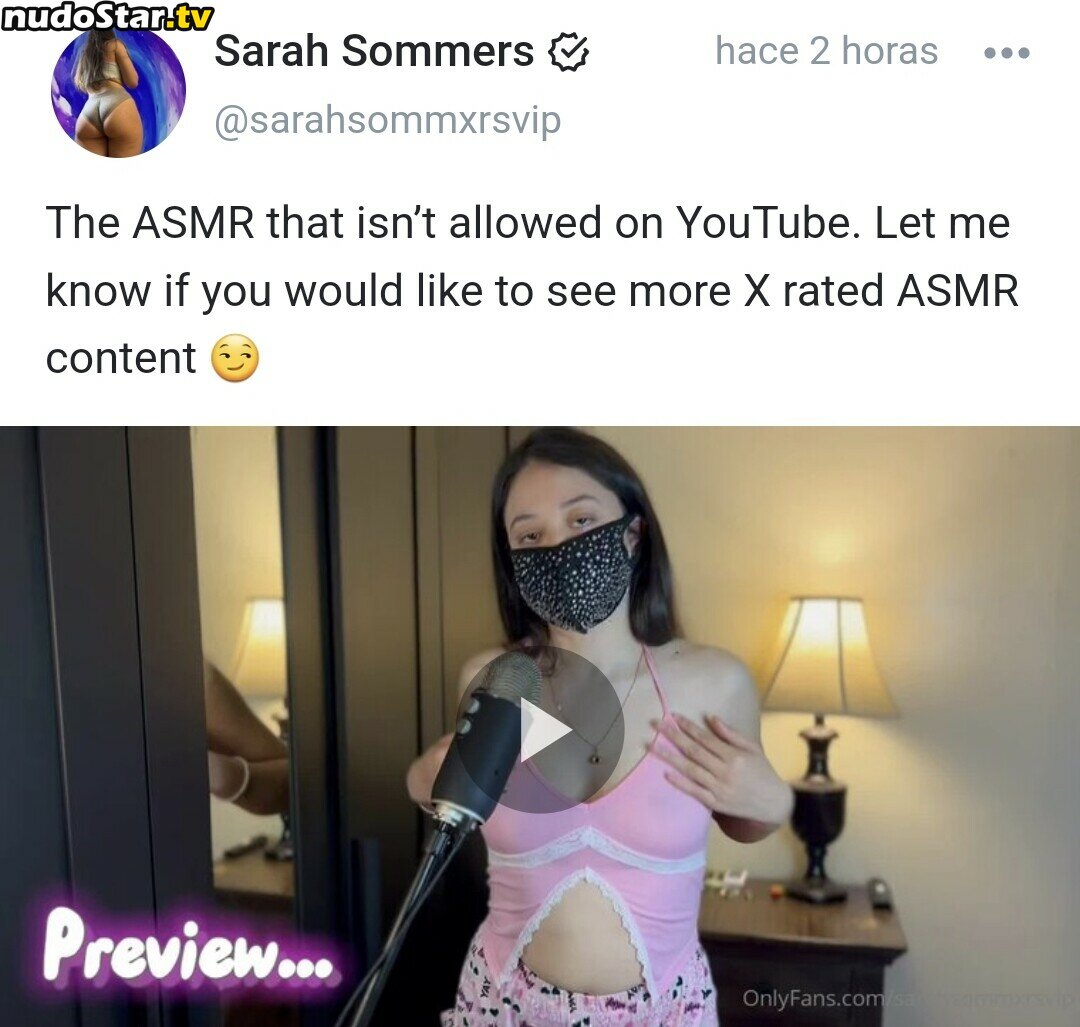 ASMR Disguised / Sarah Sommers / disguised_onyt / sarahdisguised Nude OnlyFans Leaked Photo #4