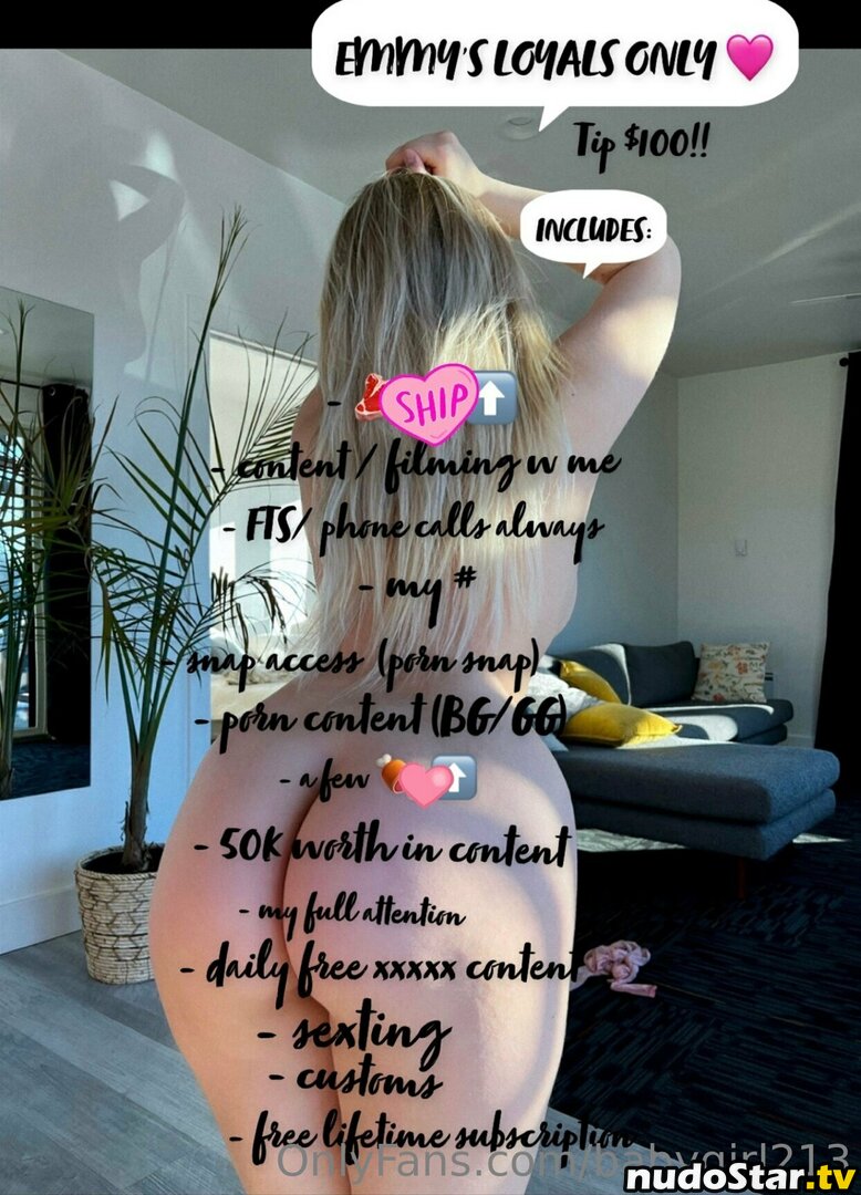 actuallyemmyy / babygirl213 Nude OnlyFans Leaked Photo #42