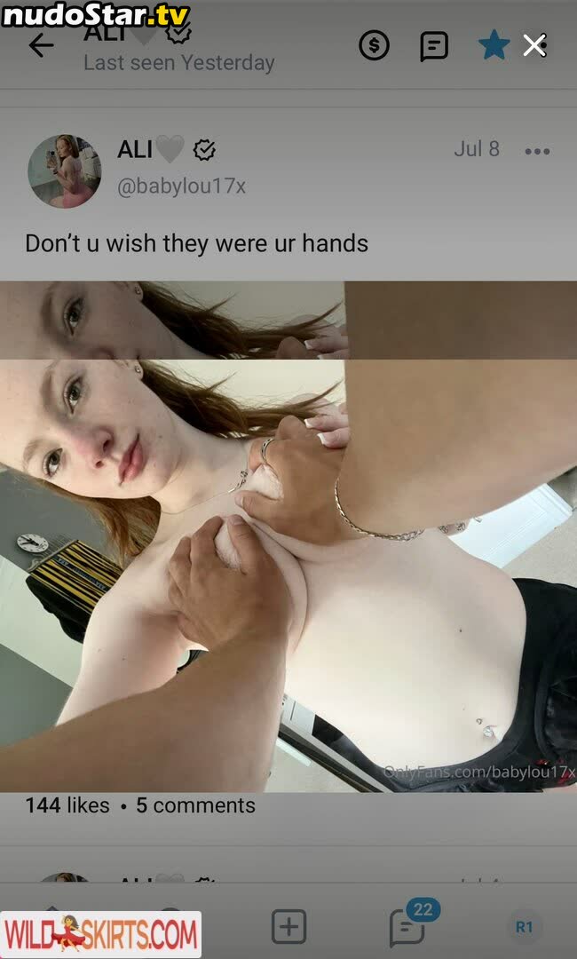 Alannah / Babylou17x / xali.lou Nude OnlyFans Leaked Photo #47