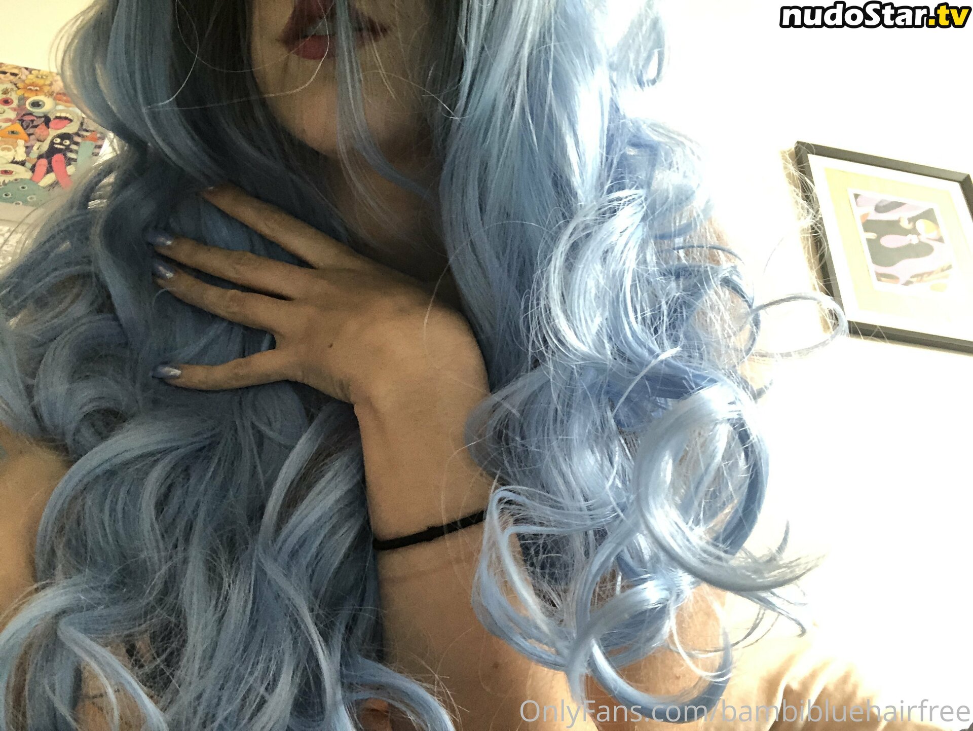 bambiblueee / bambibluehairfree Nude OnlyFans Leaked Photo #9