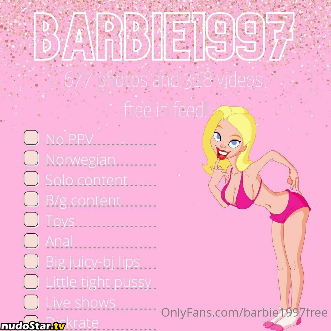 barbie1997free Nude OnlyFans Leaked Photo #37