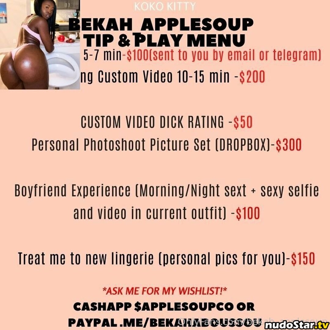 bekah_applesoup Nude OnlyFans Leaked Photo #6