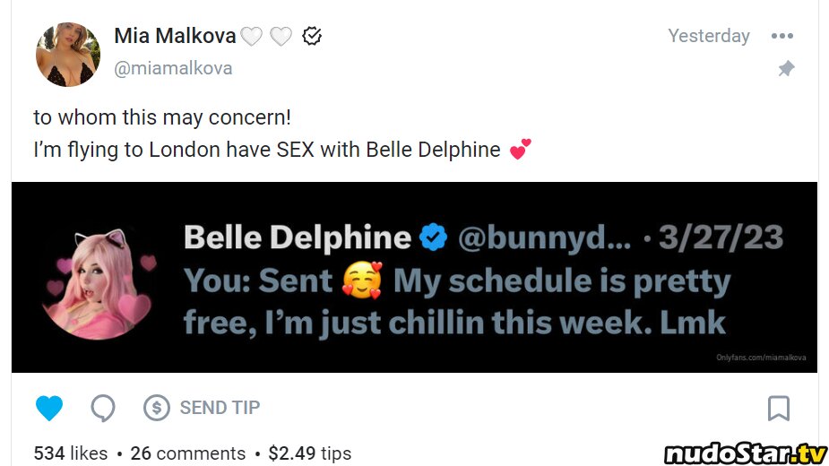 Belle Delphine / Socials / belle.delphine / belledelphine / bunnydelphine Nude OnlyFans Leaked Photo #5896