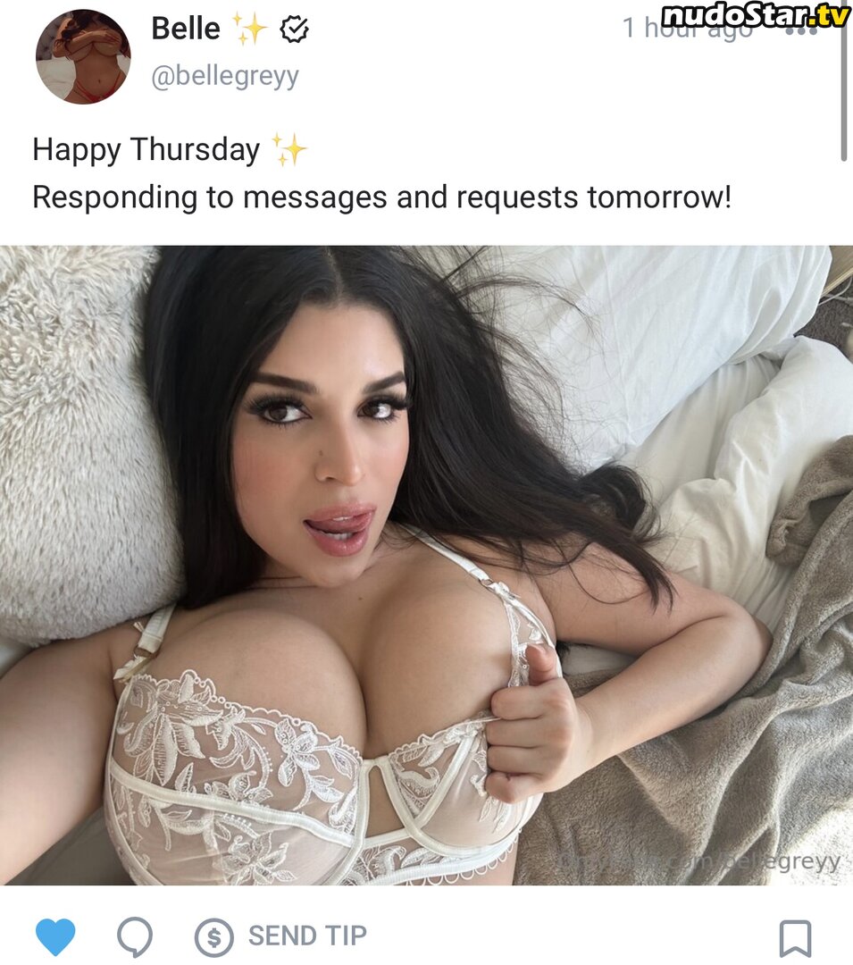 Bellegreyy Nude OnlyFans Leaked Photo #2