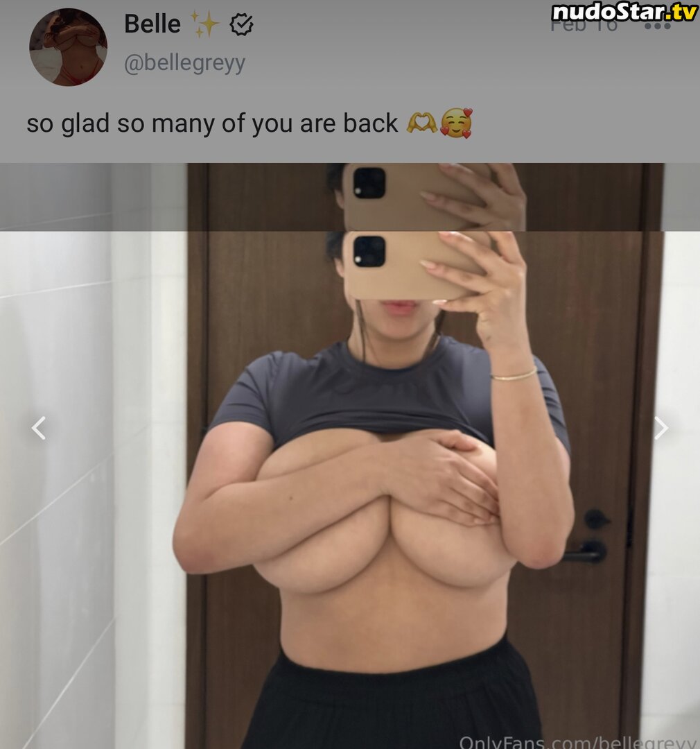 Bellegreyy Nude OnlyFans Leaked Photo #11