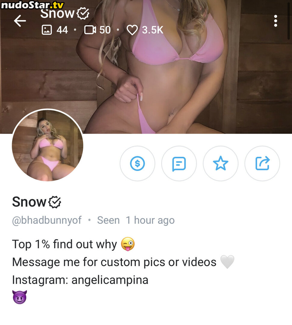 AngelicaMPina / bhadbunnyof / ittzabbie Nude OnlyFans Leaked Photo #8