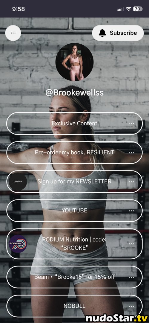 Brooke Wells / brookewellss Nude OnlyFans Leaked Photo #1