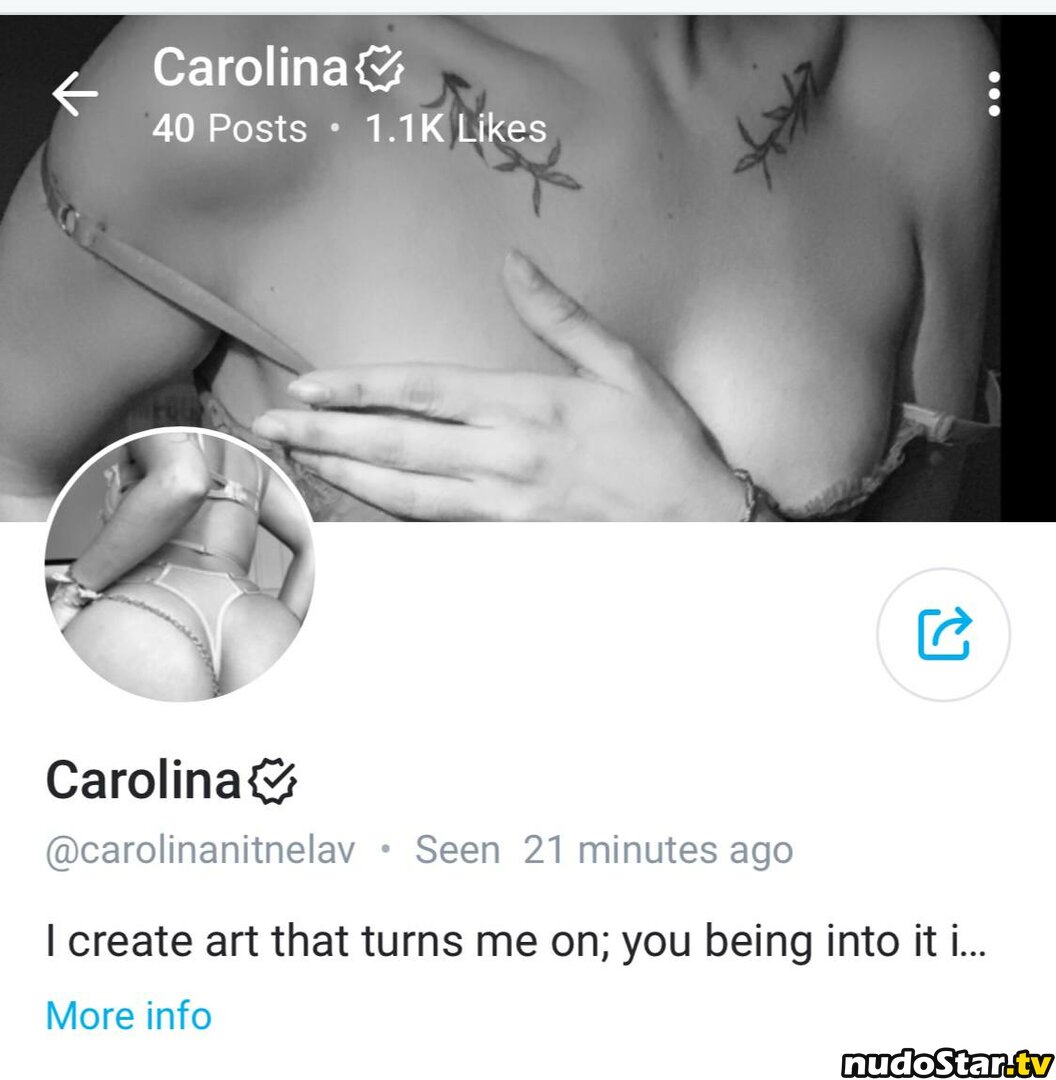 carolinanitnelav Nude OnlyFans Leaked Photo #7