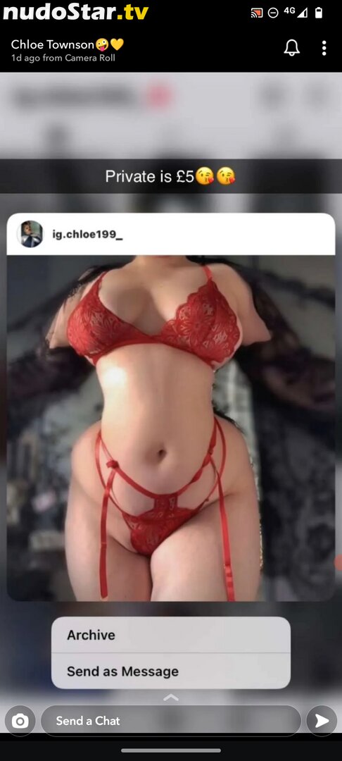 Chloe Townson Nude OnlyFans Leaked Photo #3