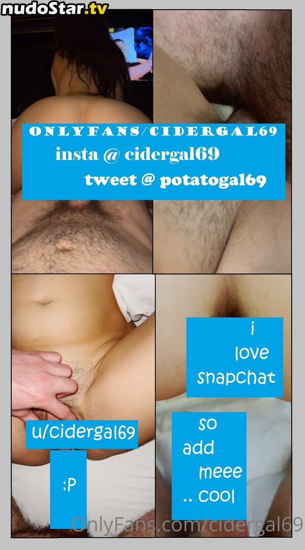 cidergal69 / potatogal69 Nude OnlyFans Leaked Photo #1