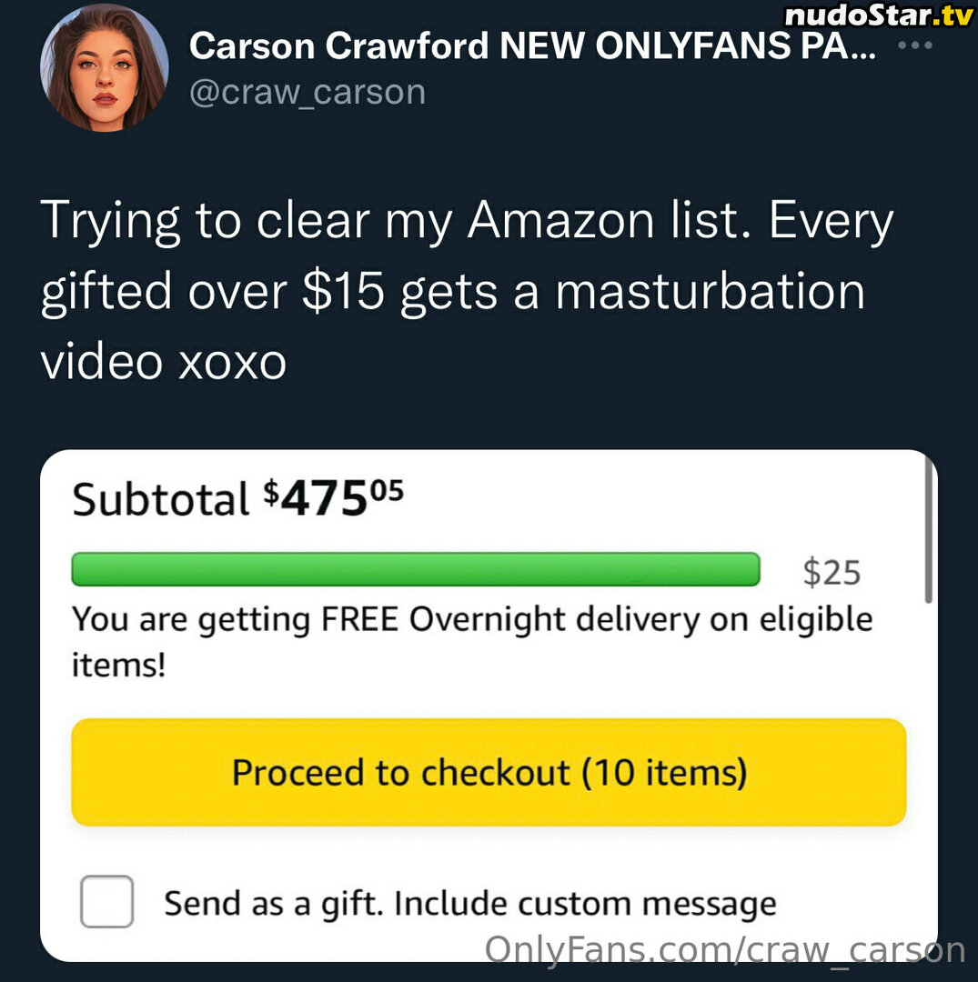 craw_carson / thegreatbannedito Nude OnlyFans Leaked Photo #22