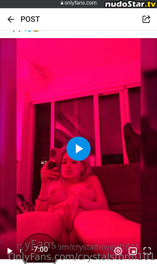 Crystal Storm / crystalboygirl1011 / crystalstorm101 Nude OnlyFans Leaked Photo #3