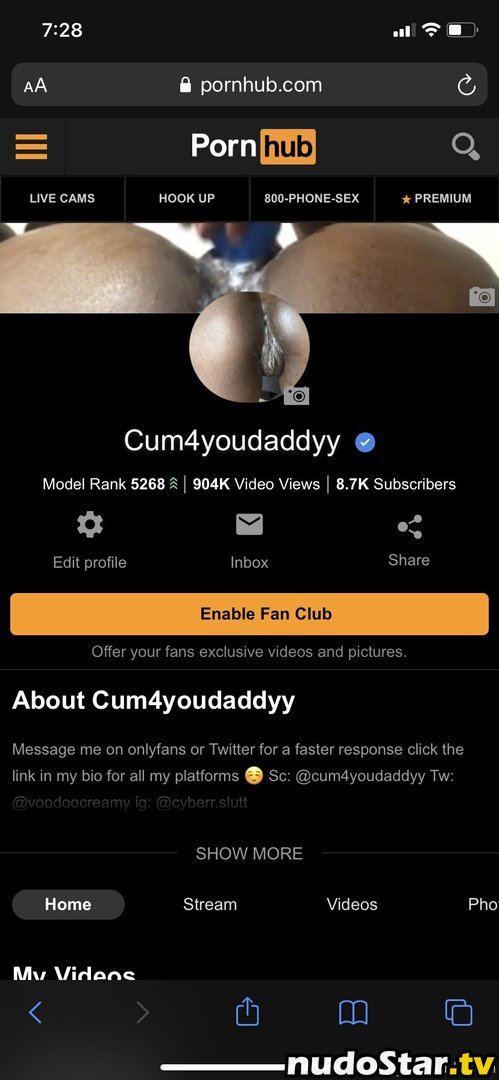 cum4youdaddyy / voodoodacreamer Nude OnlyFans Leaked Photo #5