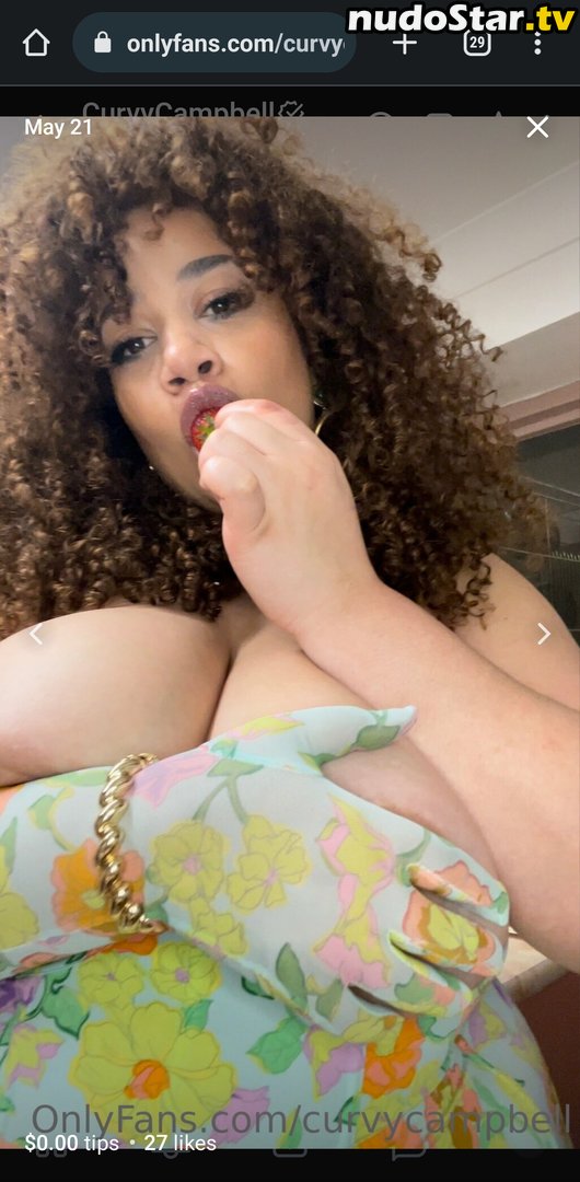 CurvyCampbell / curvybella Nude OnlyFans Leaked Photo #1