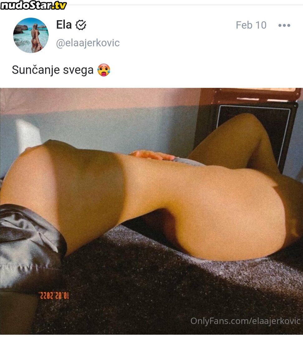 Ela Jerkovic / elaajerkovic Nude OnlyFans Leaked Photo #3