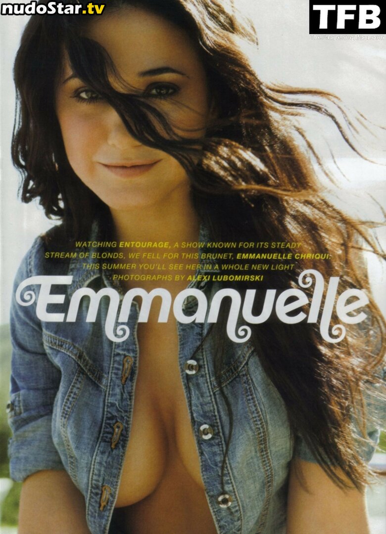 Emmanuelle / Emmanuelle Chriqui / echriqui Nude OnlyFans Leaked Photo #149