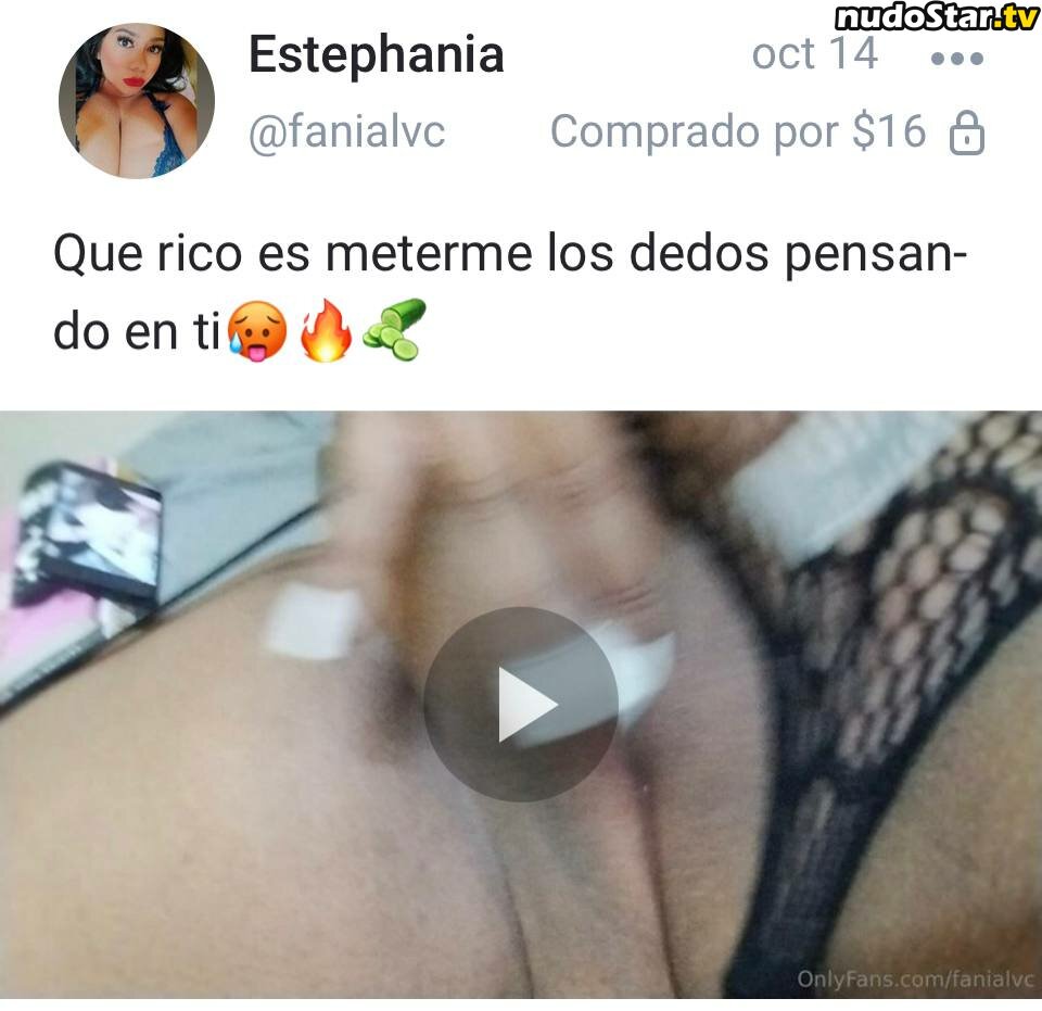 Estephania Alvarez / Fanialvc Nude OnlyFans Leaked Photo #11