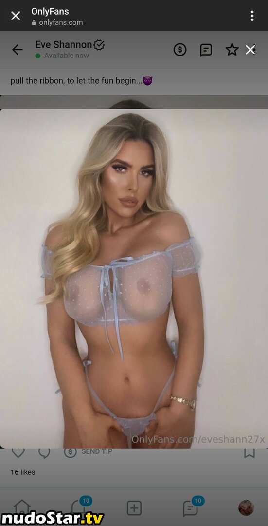 Eve Shannon / eveshannonx / thatgtigirl Nude OnlyFans Leaked Photo #2