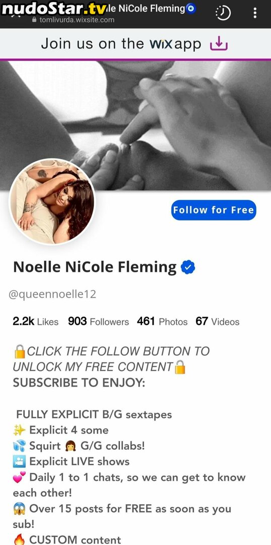 Fansly Noelle / noellefoley / noelleleyva Nude OnlyFans Leaked Photo #1