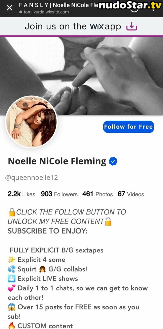 Fansly Noelle / noellefoley / noelleleyva Nude OnlyFans Leaked Photo #3