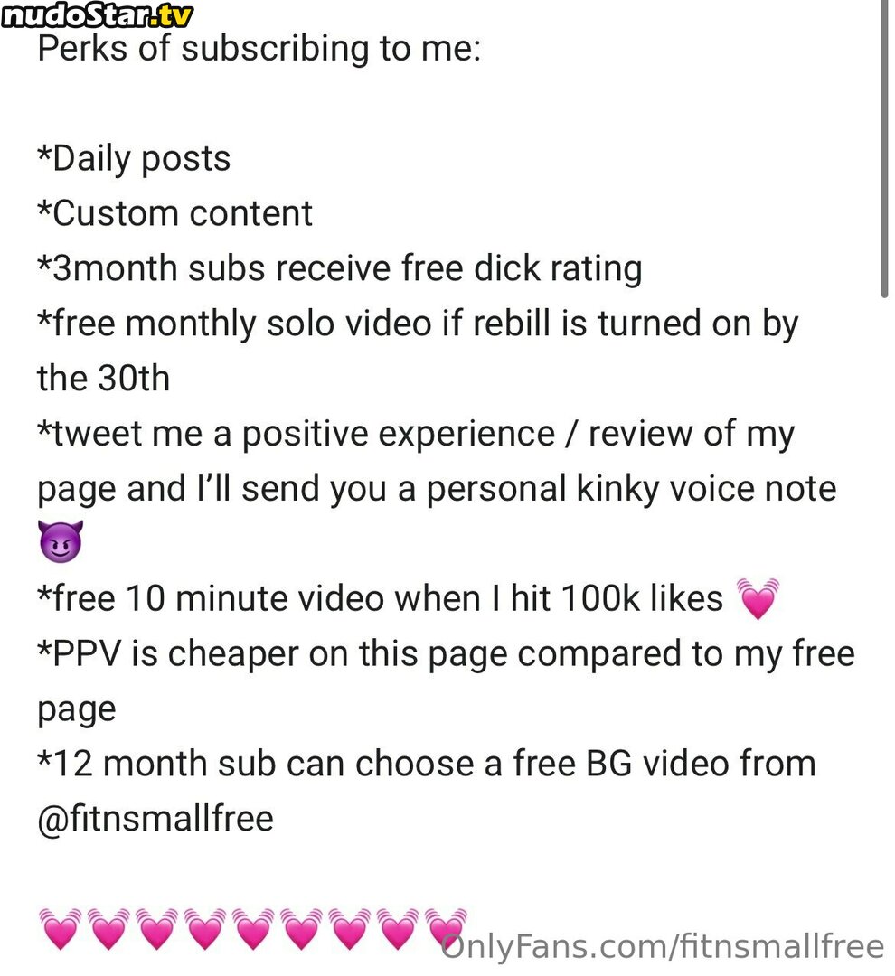 fitnsmallfree Nude OnlyFans Leaked Photo #20