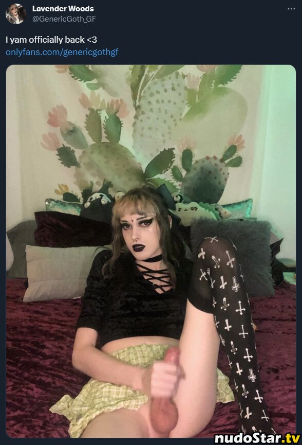 GenriceGothGF / generic_goth_gf / genericgothgf Nude OnlyFans Leaked Photo #4