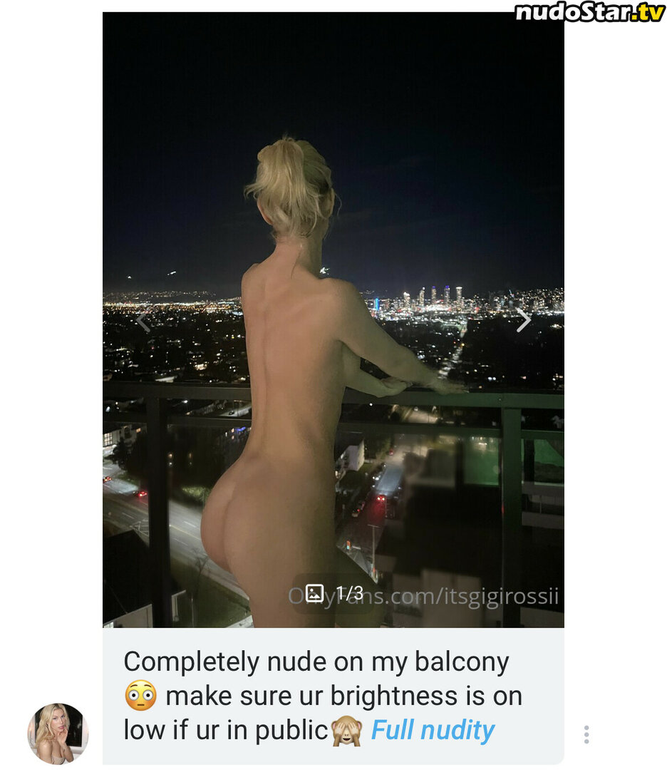 Gigi Rossini Nude OnlyFans Leaked Photo #5