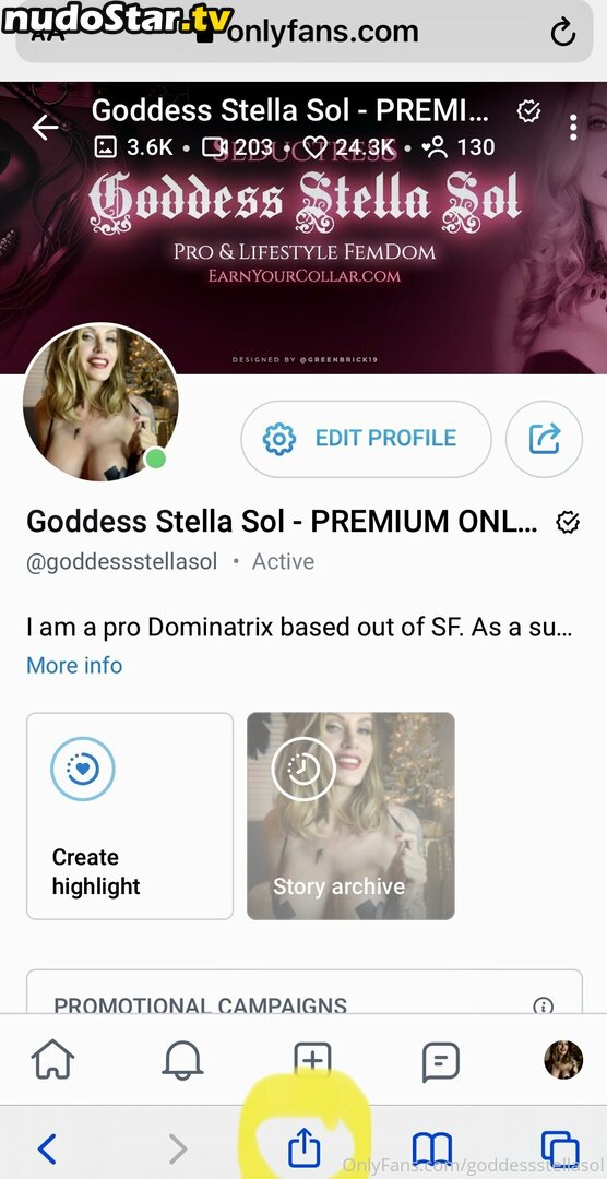 goddessstellasol / stellalasol Nude OnlyFans Leaked Photo #45