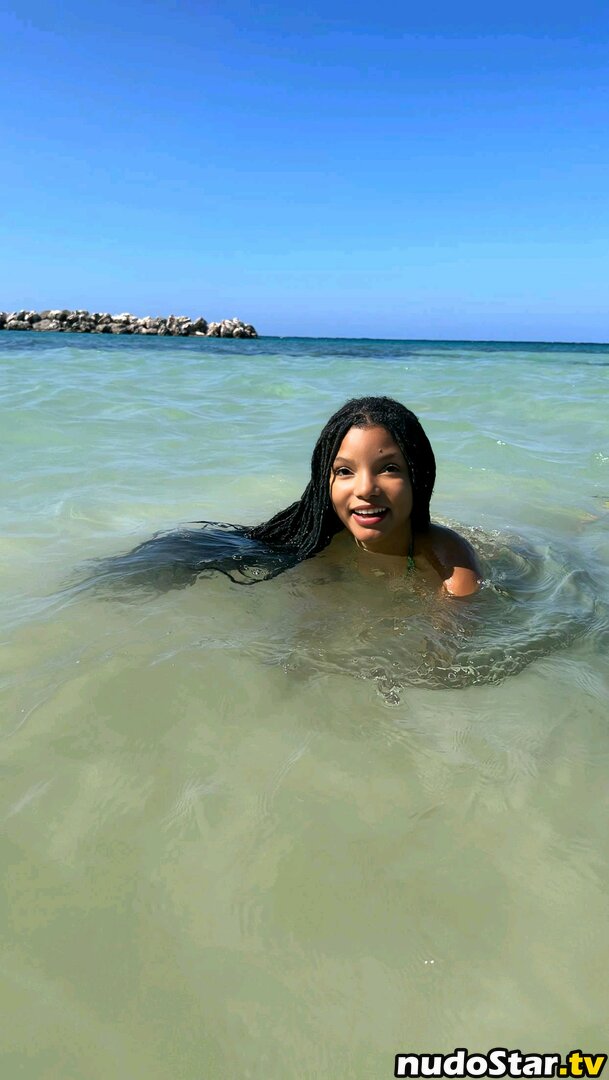 Halle Bailey / HalleBailey / Little Mermaid Nude OnlyFans Leaked Photo #126