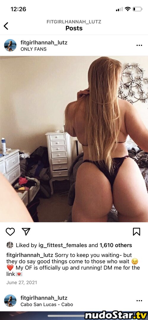 fitgirlhannah_lutz / h_babe / hannah_lutz Nude OnlyFans Leaked Photo #9