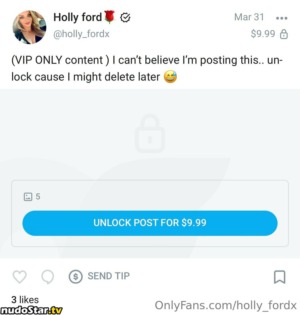 holly_fordx Nude OnlyFans Leaked Photo #58