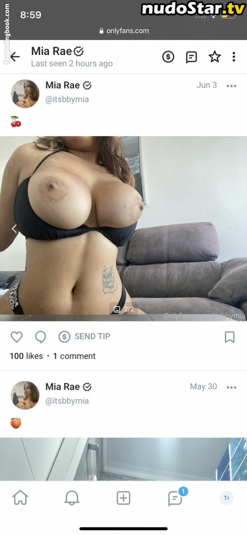 itsbbymia / mia__rae Nude OnlyFans Leaked Photo #6