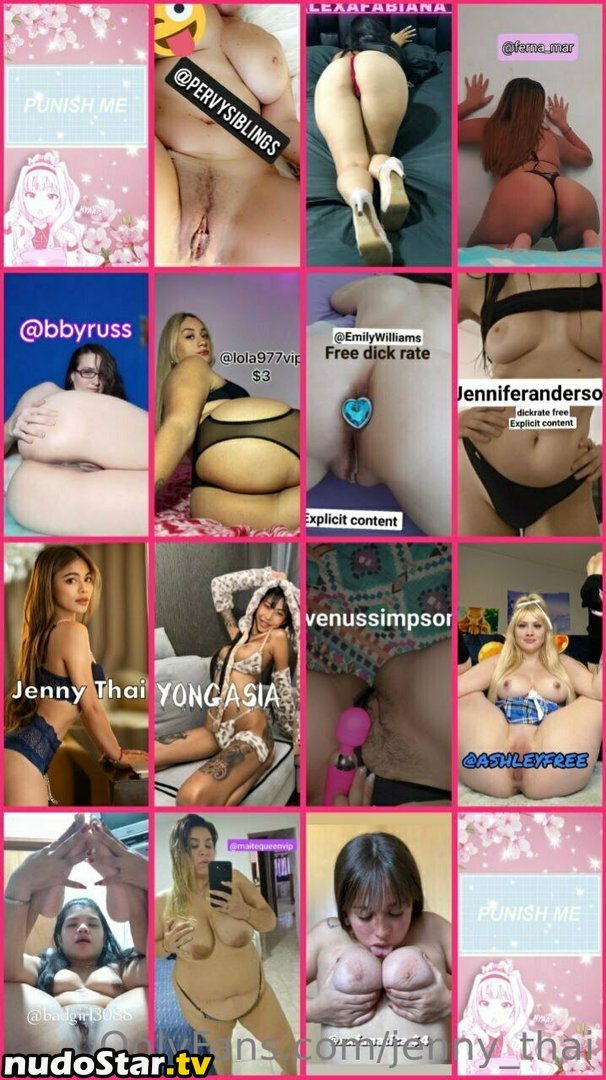Jenny_x_Thai / jenny_thai / jennythaix Nude OnlyFans Leaked Photo #38