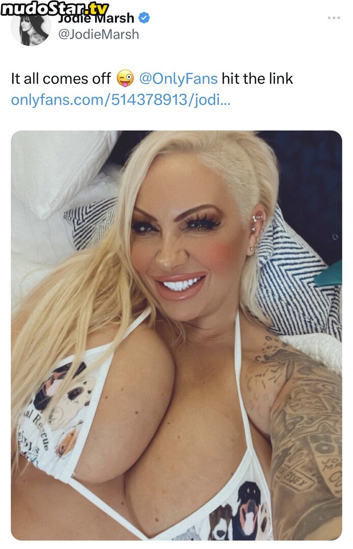 Jodie Marsh / jodiemarsh / jodiemarshtv Nude OnlyFans Leaked Photo #124