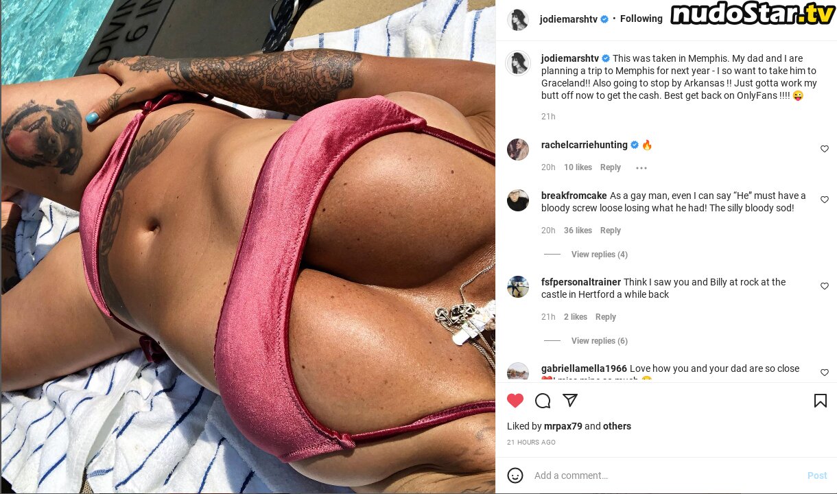 Jodie Marsh / jodiemarsh / jodiemarshtv Nude OnlyFans Photo #193 -  Nudostar.TV