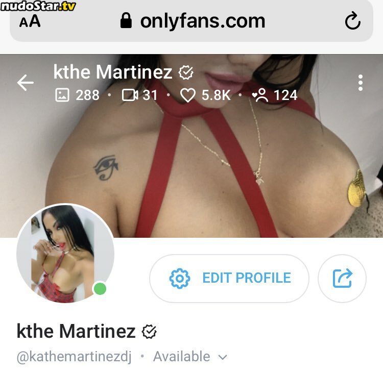 Kthe Martinez / https: / kathemartinezdj / kthe.martinez9733 Nude OnlyFans Leaked Photo #12