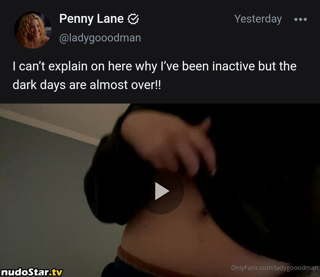 Penny Lane / ladygooodman Nude OnlyFans Leaked Photo #14