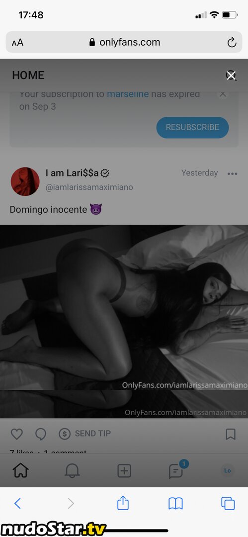 Iamlarissamaximiano / Larissa Máximo Nude OnlyFans Leaked Photo #1
