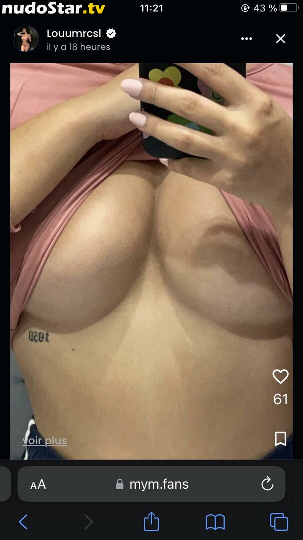 Lou_mrcsl Nude OnlyFans Leaked Photo #36