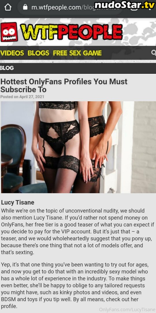 lucy.tisane / lucytisane Nude OnlyFans Leaked Photo #50