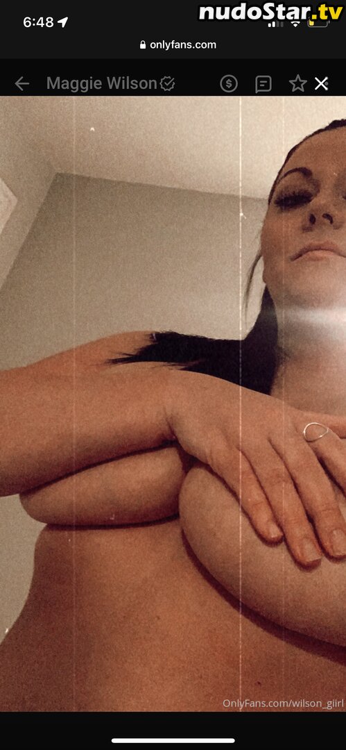 Maggie Wilson / wilson_giirl Nude OnlyFans Leaked Photo #2