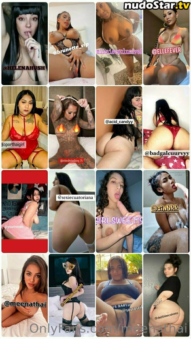 meenathai / meenathailand Nude OnlyFans Leaked Photo #159