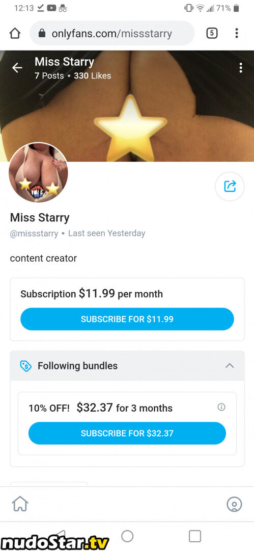 Miss Starry / miss_starry_3 / missstarry Nude OnlyFans Leaked Photo #27