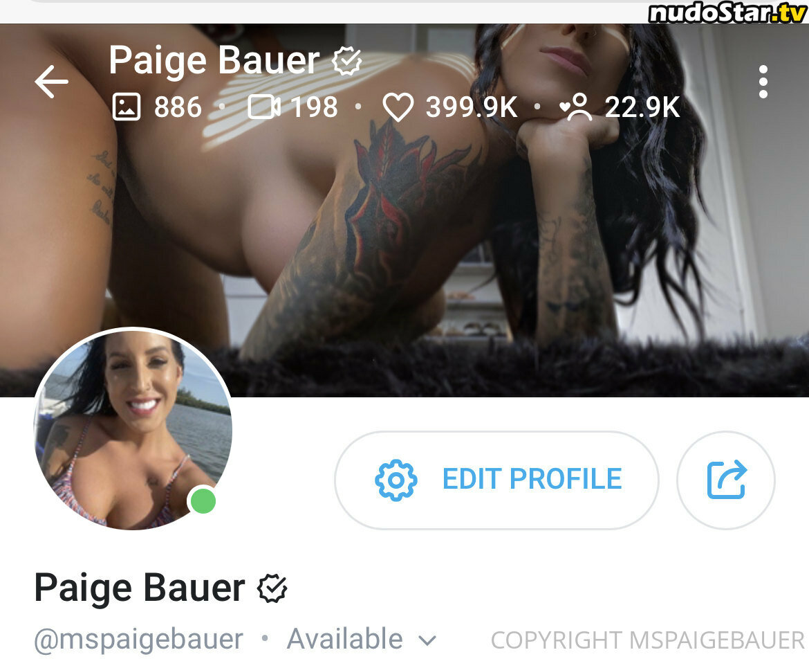 Paige Bauer / mspaigebauer / onlypaigebauer Nude OnlyFans Leaked Photo #29