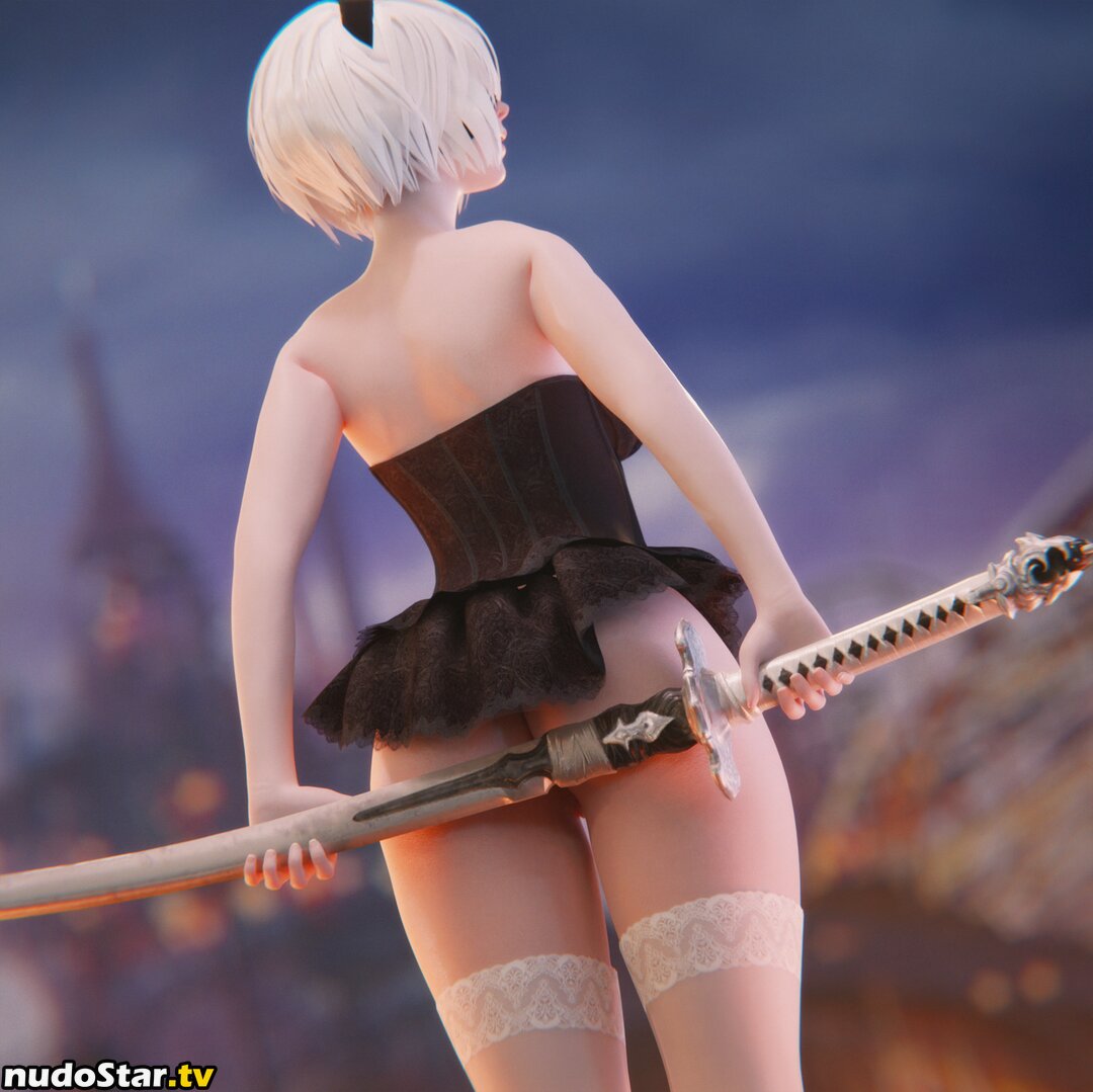 Nier Automata YoRHa / yorha.2.b Nude OnlyFans Leaked Photo #76